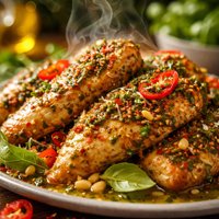 Spicy Pesto Chicken