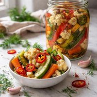 Spicy Pickled Vegetables