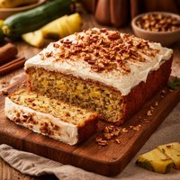 Spicy Pineapple Zucchini Cake