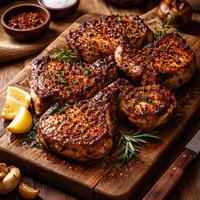 Spicy Pork Chops