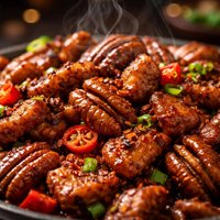 Spicy Pork with Pecans
