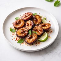Spicy Roasted Plums Diabetic