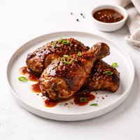 Spicy Rubbed Barbecue Chicken with Secret Sauce