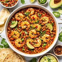 Spicy Salsa Cilantro Shrimp