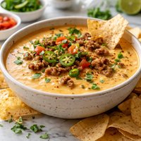 Spicy Sausage Queso