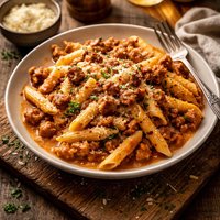 Spicy Sausage Vodka Cream Sauce