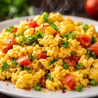 Spicy Scrambled Egg Beaters Ww