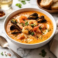Spicy Seafood Bisque