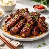 Spicy Sesame Spareribs