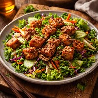 Spicy Sesame Tofu Salad Vegetarian Times