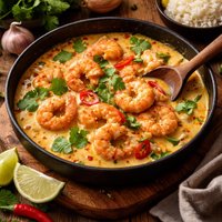 Spicy Shrimp in Coconut Milk