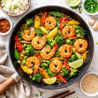 Spicy Shrimp Stir Fry