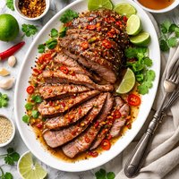 Spicy Silverside with Honey and Lime Glaze