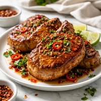 Spicy Snax Pork Chops