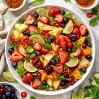 Spicy Summer Fruit Salad