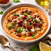 Spicy Sun Dried Tomato and Feta Sauce