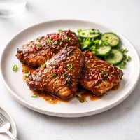 Spicy Sweet Chicken Thighs