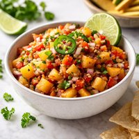 Spicy Sweet Peach Salsa