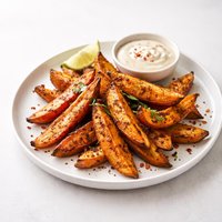 Spicy Sweet Potato Wedges