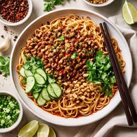 Spicy Szechuan Noodles Dan Dan Mian