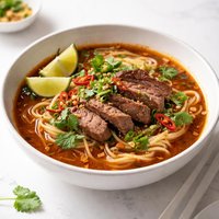 Spicy Thai Beef Noodle Soup