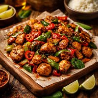 Spicy Thai Chicken Stir Fry