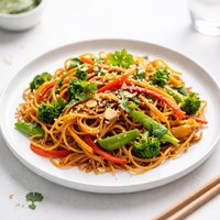 Spicy Thai Noodles with Vegetables