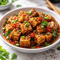 Spicy Tofu with Sesame and Five Spices