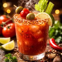 Spicy Tomato Juice Cocktail