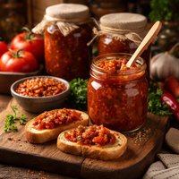 Spicy Tomato Relish Canning Recipe
