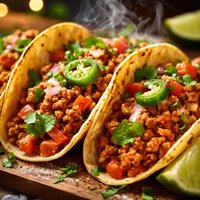 Spicy Turkey Tacos