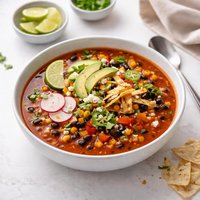 Spicy Vegetarian Taco Soup