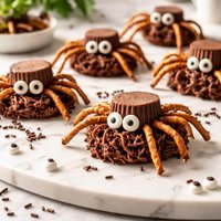 Spider Cookies No Bake for the Kids