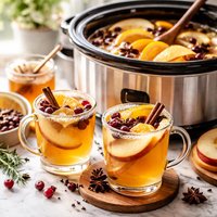 Spiked Crock Pot Apple Punch