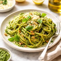 Spinach Ala Pesto Pasta