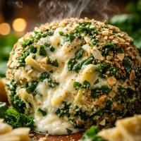 Spinach and Artichoke Cheese Ball