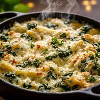 Spinach and Artichoke Dip Al Forno