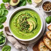 Spinach and Avocado Soup