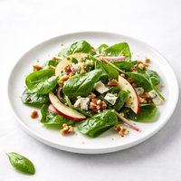 Spinach and Blue Cheese Salad with Cider Vinaigrette