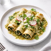 Spinach and Cheese Enchiladas