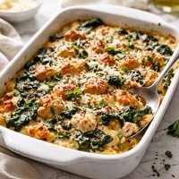 Spinach and Chicken Casserole
