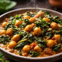 Spinach and Chickpea Curry