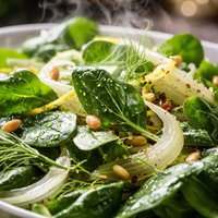 Spinach and Fennel Salad