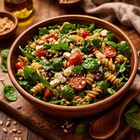 Spinach and Pasta Salad