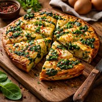 Spinach and Potato Frittata