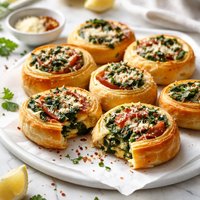 Spinach and Prosciutto Rolls