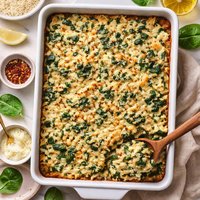 Spinach and Rice Casserole