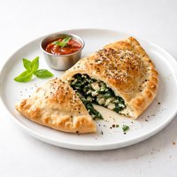 Spinach and Ricotta Calzone