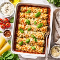 Spinach and Ricotta Cannelloni