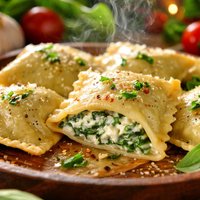 Spinach and Ricotta Pillows